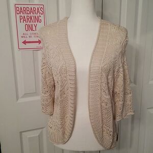 JM COLLECTION Lace Shrug SZ 0X